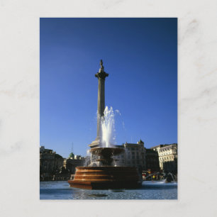 Nelsons kolonn Trafalgar Square Vykort