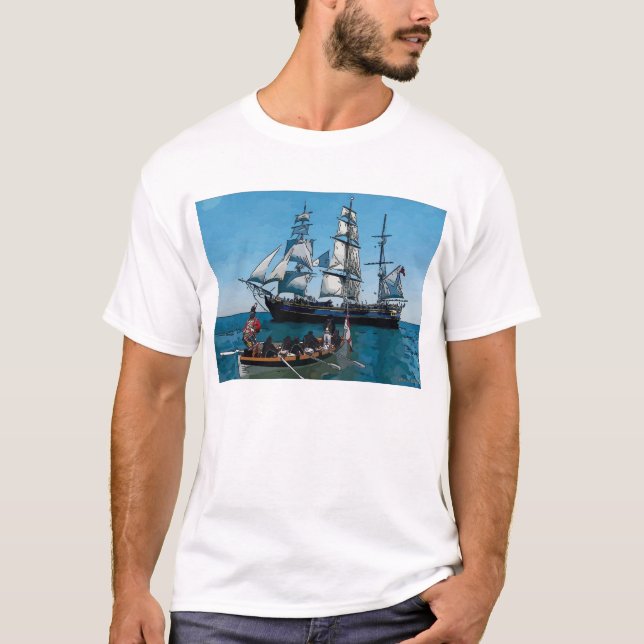 Nelsons marinT-tröja T-shirt (Framsida)