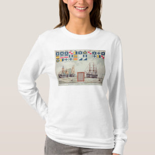 Nelsons signalerar på Trafalgar T Shirt