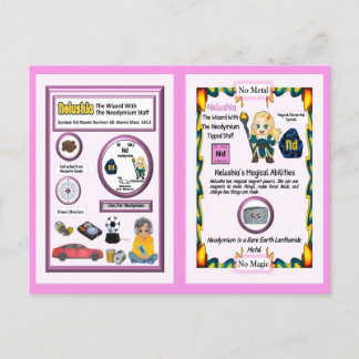 Nelushia-guiden - Neodymium Inslag Vykort