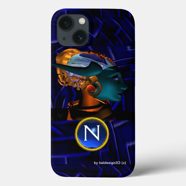 NEMES /HYPER ANDROID,Blue Science fiction Monogram (Baksida)