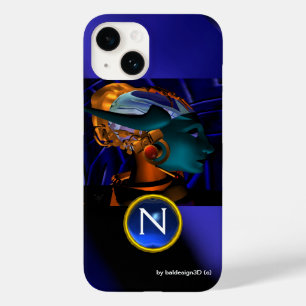 NEMES /HYPER ANDROID,Blue Science fiction Monogram