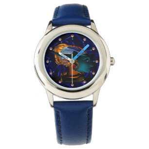 NEMES /HYPER ANDROID,Blue Science fiction Sci-Fi Armbandsur