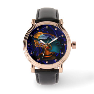 NEMES /HYPER ANDROID,Blue Science fiction Sci-Fi Armbandsur
