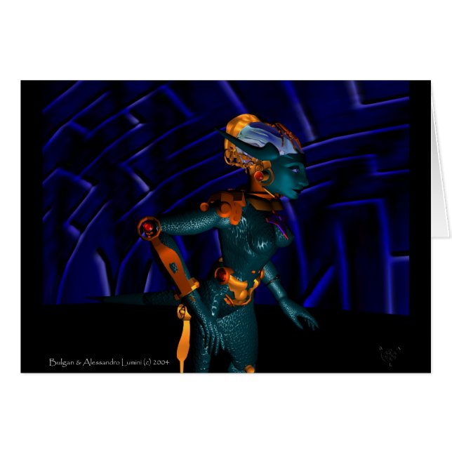 NEMES / HYPER ANDROID HÄLSNINGSKORT (Framsidan Horizontal)