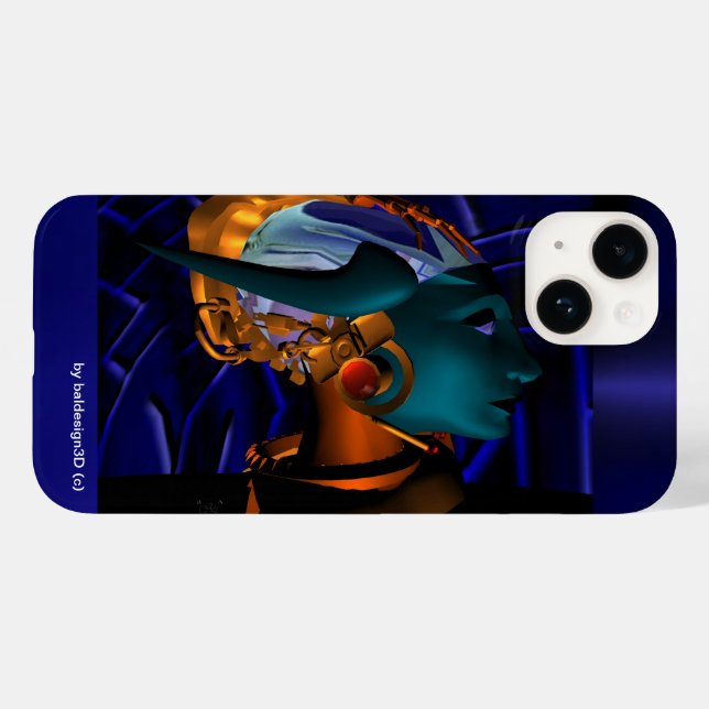 NEMES / HYPER ANDROID PORTRÄTT Blue (Baksida (horisontell))