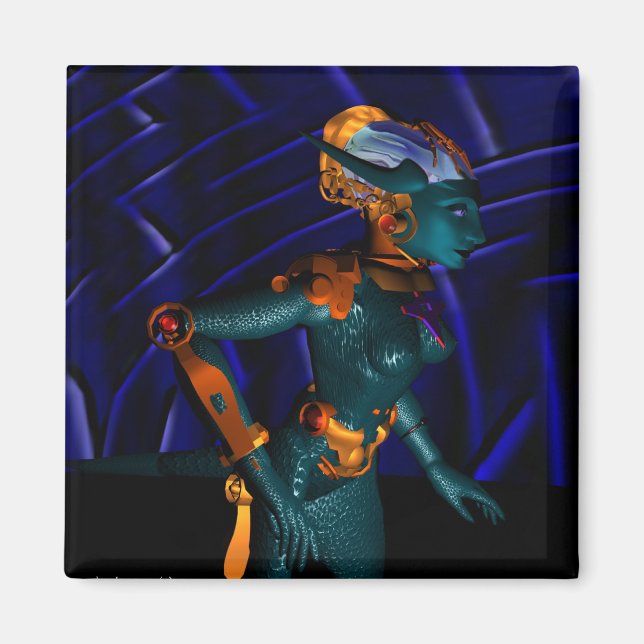 NEMES/HYPER ANDROID, Science fiction Magnet (Framsidan)