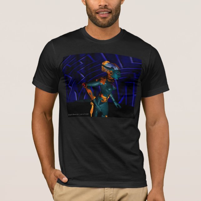 NEMES / HYPER ANDROID Science fiction T-shirt (Framsida)