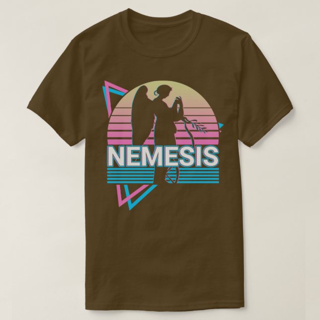 Nemesis Grekiska guddess Ancient Grekisk mythology T Shirt (Design framsida)