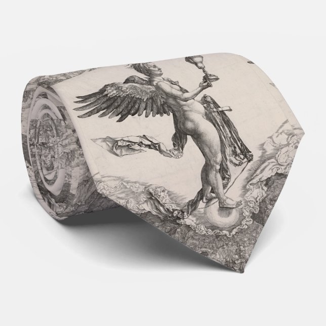 Nemesis som inristar vid Albrecht Durer Slips (Rullad)