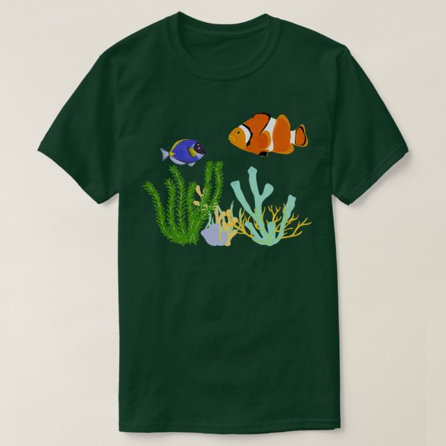 Nemo Fish Kingdom Nature Artwork T Shirt (Design framsida)