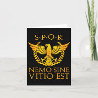Nemo Sine Vitio Est Spqr Seneca Quote Stoic