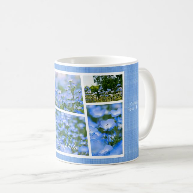 NEMOPHILA（Baby Blue Eyes） Kaffemugg (Framsida höger)