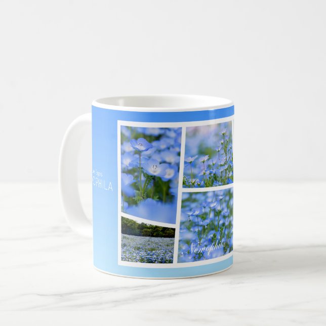 NEMOPHILA（Baby Blue Eyes） Kaffemugg (Framsida vänster)