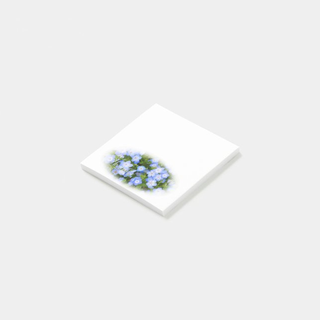 NEMOPHILA（Baby Blue Eyes） Post-it Block (Vinklad)