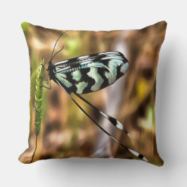 Nemoptera bipennis Spoon-Winged Insekt Art Kudde