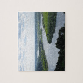 Nemunas River i Vilkija, LITAUEN - Pussel