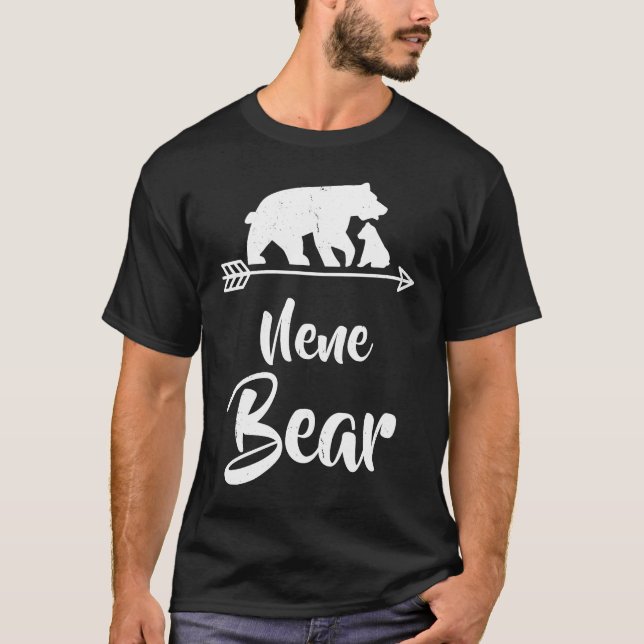 Nene Bear Matching Family Christmas Costume T Shirt (Framsida)