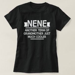 Nene Definition Funny Grandma Mor Day Gift T Shirt