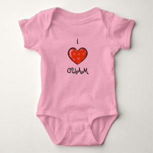 Nene Girl: I KÄRLEK GUAM T-shirt
