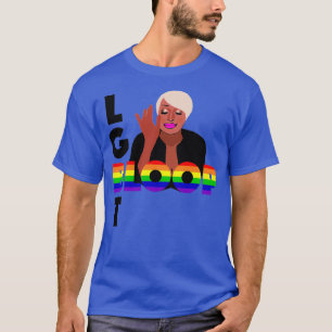 NENE LEAKES LGBT Bloop Pride RHOA Real Housewives  T Shirt