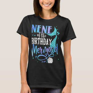 Nene of the Birthday Sjöjungfru Family Matching Pa T Shirt
