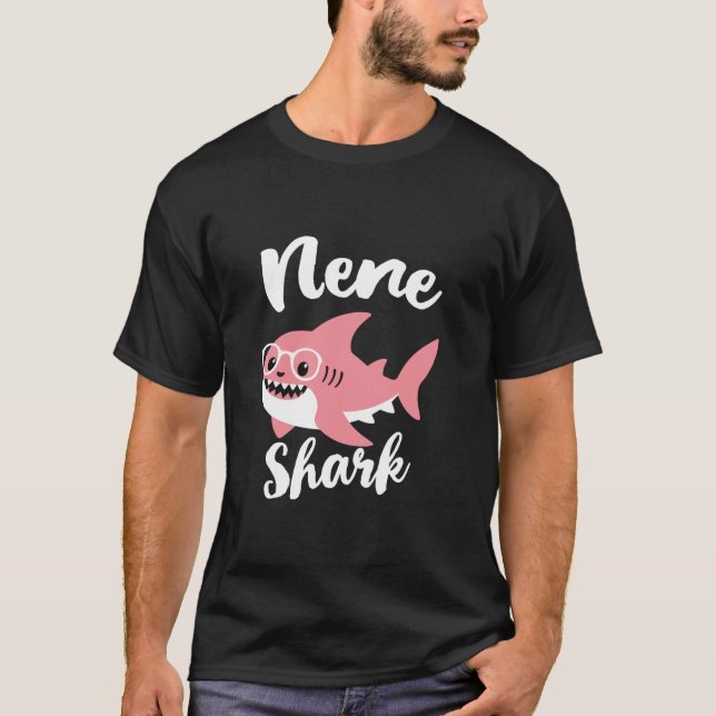 Nene Shark Mor s Day Grandma Funny T Shirt (Framsida)