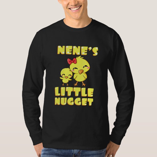 Nenes Little Nugget Chicken Grandma Mors dag T Shirt (Framsida)
