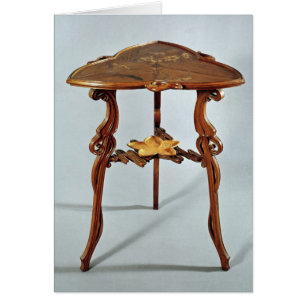 Nenuphar sidobord, c.1900 hälsningskort