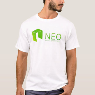 NEO Blockchain smart ekonomi Cryptocurrency Tee Shirt