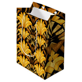 Neo Deco Gold Geometric Abstract Pattern