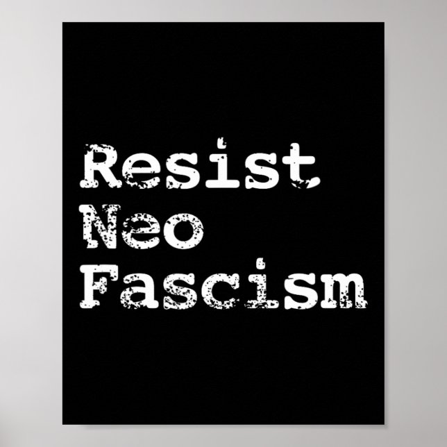 Neo Fascism Anti Trump Anti Bolsonaro Gifts #2 Poster (Framsidan)