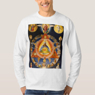 Neo-Gnostic Trinity: Mind, Science och Divine T Shirt