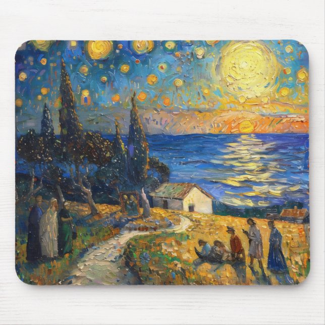 Neo-Impressionism i havslandskapet Musmatta (Framsidan)