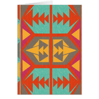 Neo infött stam- hälsningskort