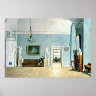 Neo-Klassisk insida, c.1820 Poster