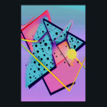 Neo-Memphis design Ken Gage Retrowave Fine Art Poster<br><div class="desc">Neo-Memphis Design är titeln på denna retrovåg som poster syntetiserad av Ken Gage för att framkalla en mönster stil som var populär på 1980- och 1990-talen. Det enda sak som Memphis Group saknade var A.I.:s inslag för att främja det vackra verkets anda. Det gamla är nytt igen! Du vill att...</div>