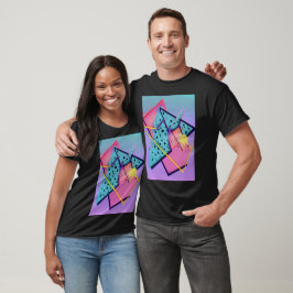 Neo-Memphis design Ken Gage Retrowave Fine Art T Shirt