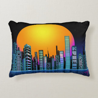 Neo Retro City Dekorativ kudde