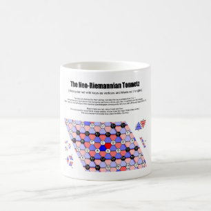 Neo-Riemannian Tonnetz Music Diagram Viktiga triad Kaffemugg