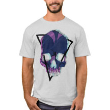 Neo Skull – Vaporwave Cyberpunk Dödskalle