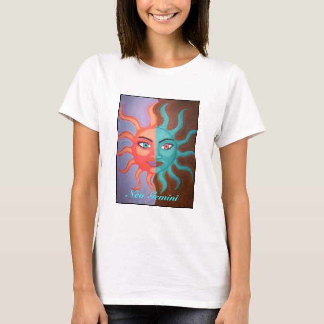 Neo solskentanktop tee (Framsida)