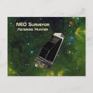 NEO Surveyor Asteroid Hunter Vykort
