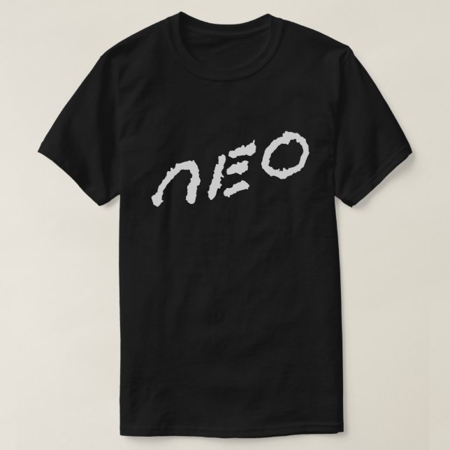 NEO T-Shirt med Skull (Design framsida)