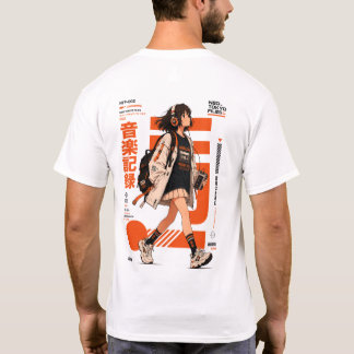 Neo Tokyo Filer 002 - Retro Anime Musik Techwear T Shirt