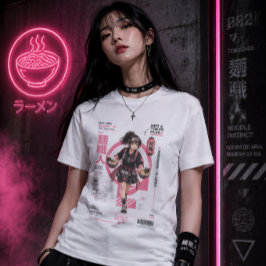 Neo Tokyo Filer 008 – Nudeldistrikt | Ramen Anim T Shirt