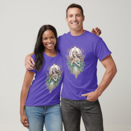 Neo-Traditional Virgo – Zachte Kracht T Shirt