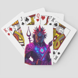 Neo-Tribal Royalty Poker-kort Casinokort