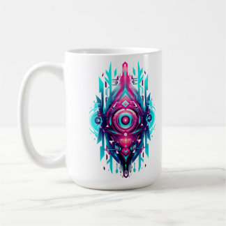 Neo-Tribal Sigil Kaffemugg