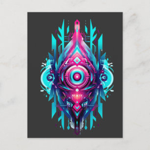 Neo-Tribal Sigil Vykort